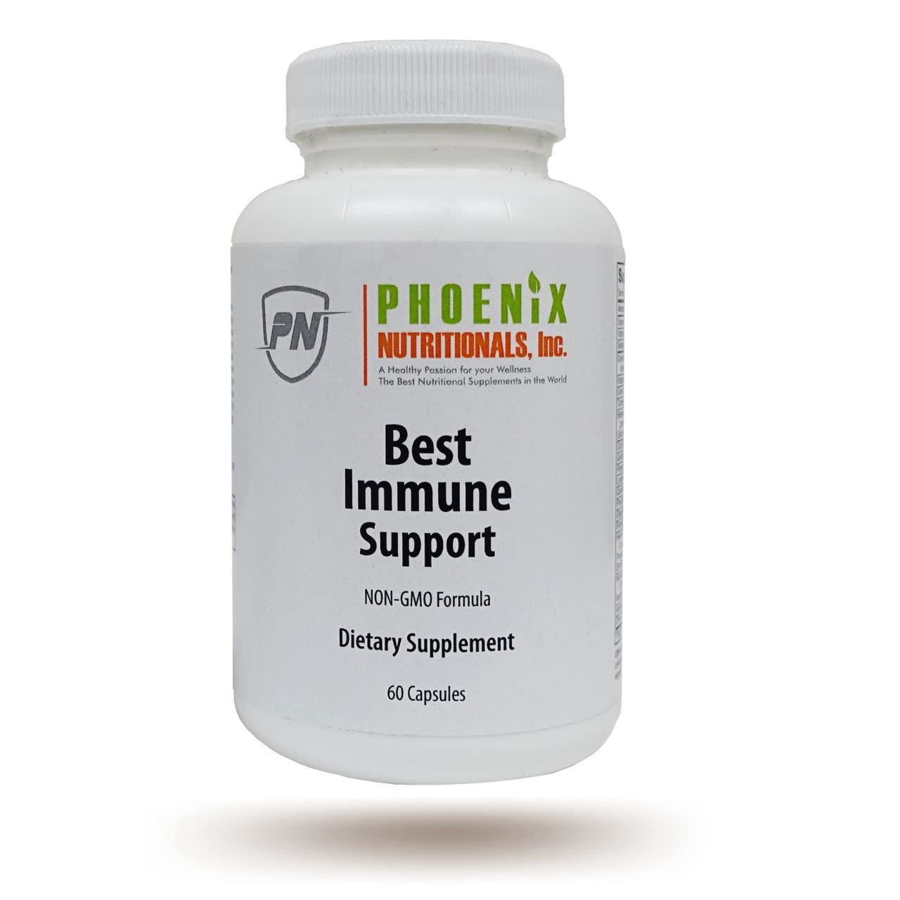 PHOENIX NUTRITIONALS Inc Best Immune Support Formula Capsules 60