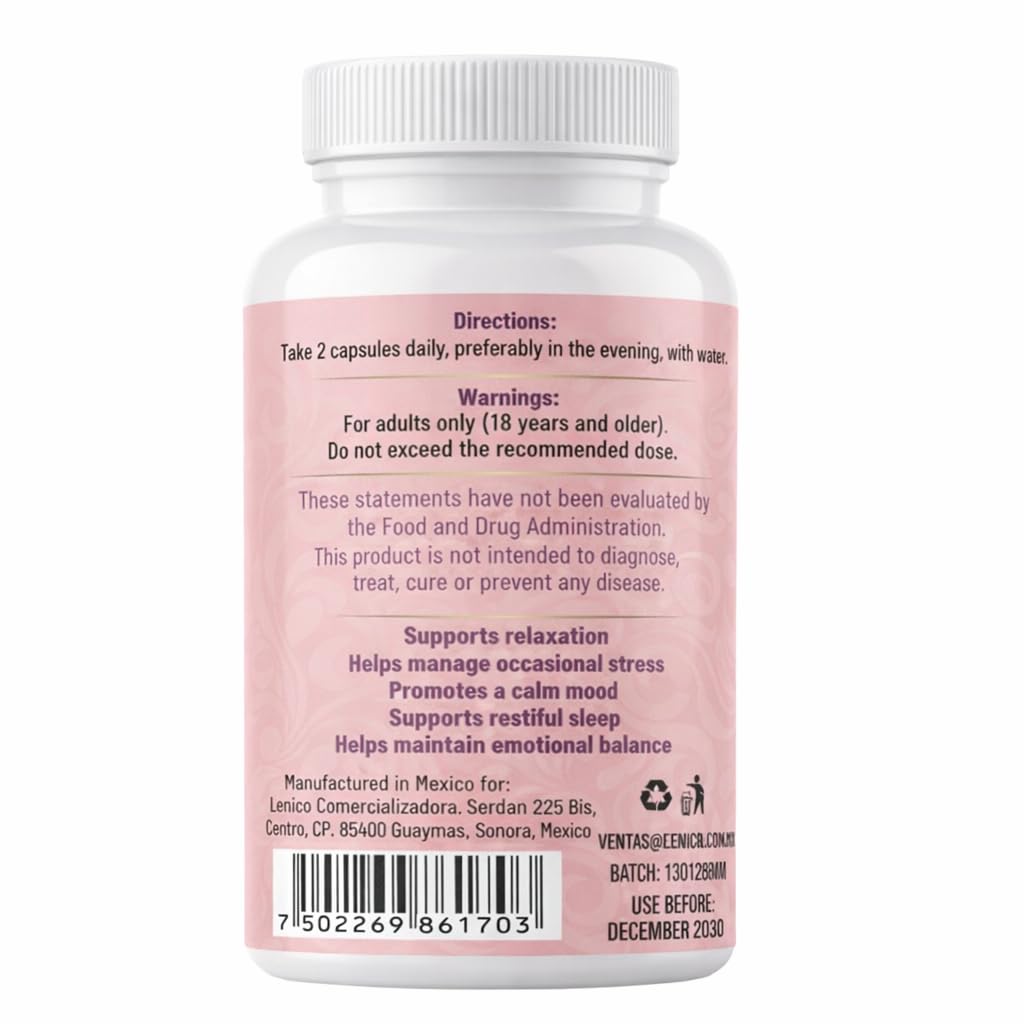 Lenico Comercializadora Me Vale Madre Capsules 60 Count