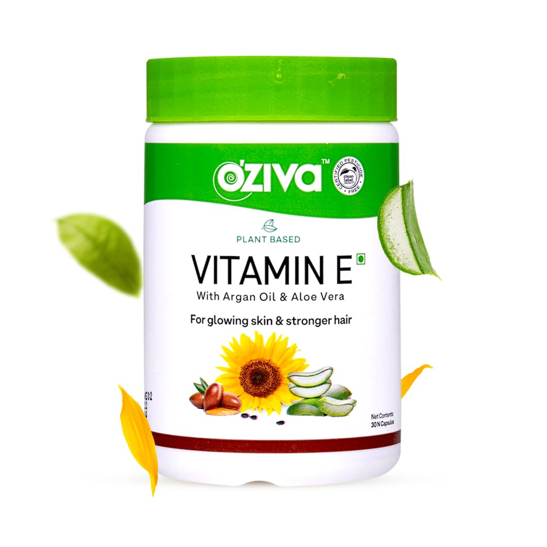 OZIVA Vitamin E Capsule 30 Capsules