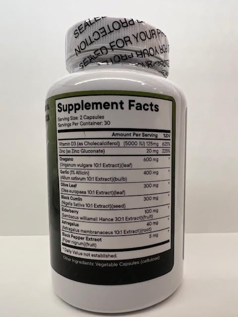 Superfood MD Astragalus Immune Support Capsules, 180 Count