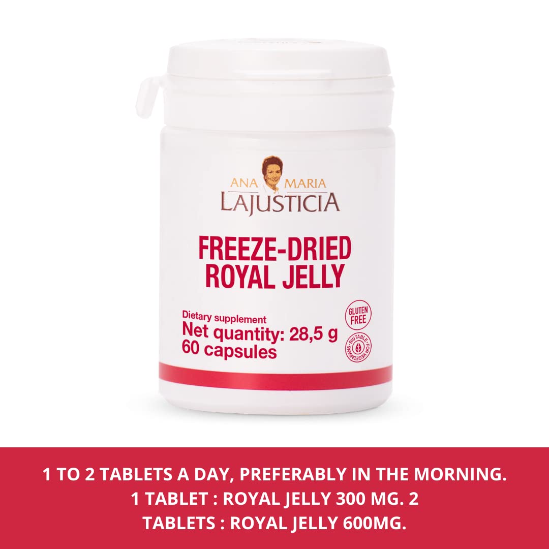 Ana María Lajusticia Freeze-Dried Royal Jelly Tablets, 60 Tablets