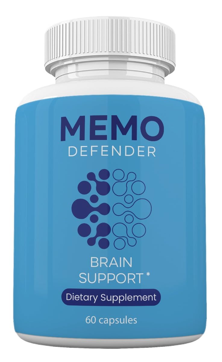 Zonata Memo Defender Brain and Memory Support Supplement Capsules, 60 Count