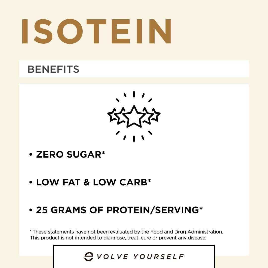 Selfevolve Isotein Isolate Whey Protein Powder, Chocolate Peanut Butter, 1.92 lb