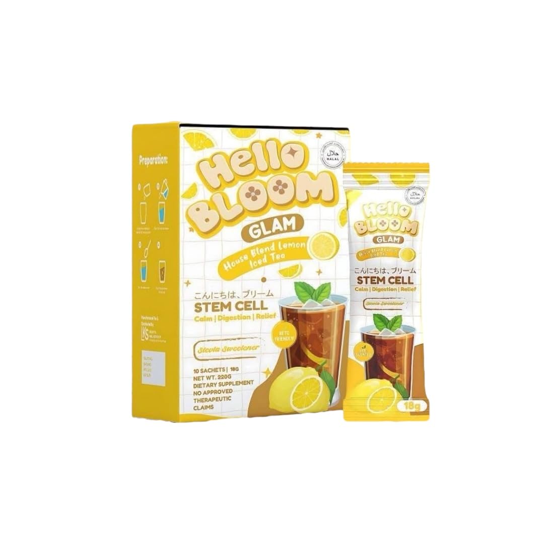 Generic GLAM Stem Cell Iced Tea Mix Powder 1 Pack 6.3