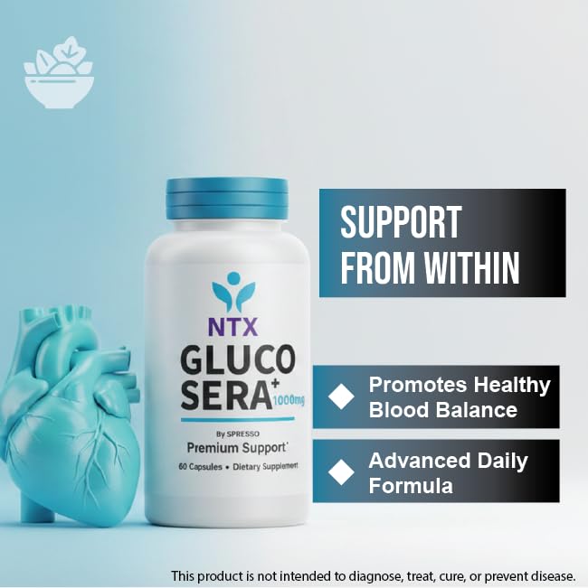 SPRESSO NTX Gluco Sera Capsule, 60 Count