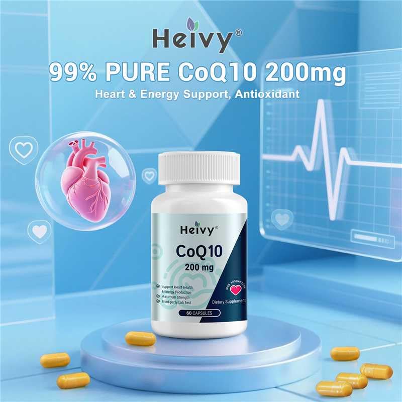 Heivy CoQ10 200mg Capsule, 60 Capsules