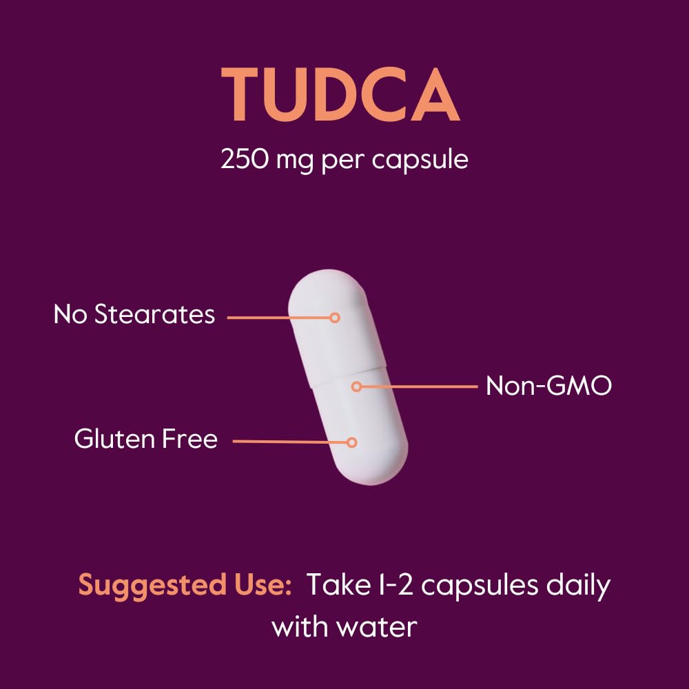 BESTVITE TUDCA 250mg Capsule, 60 Count