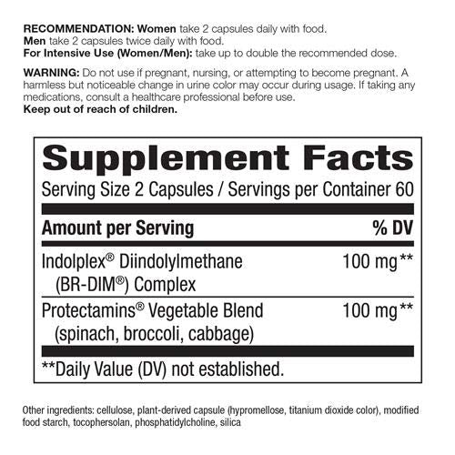 Nature's Way Dim-Plus, Diindolylmethane Vegetarian Capsules 120 Capsules