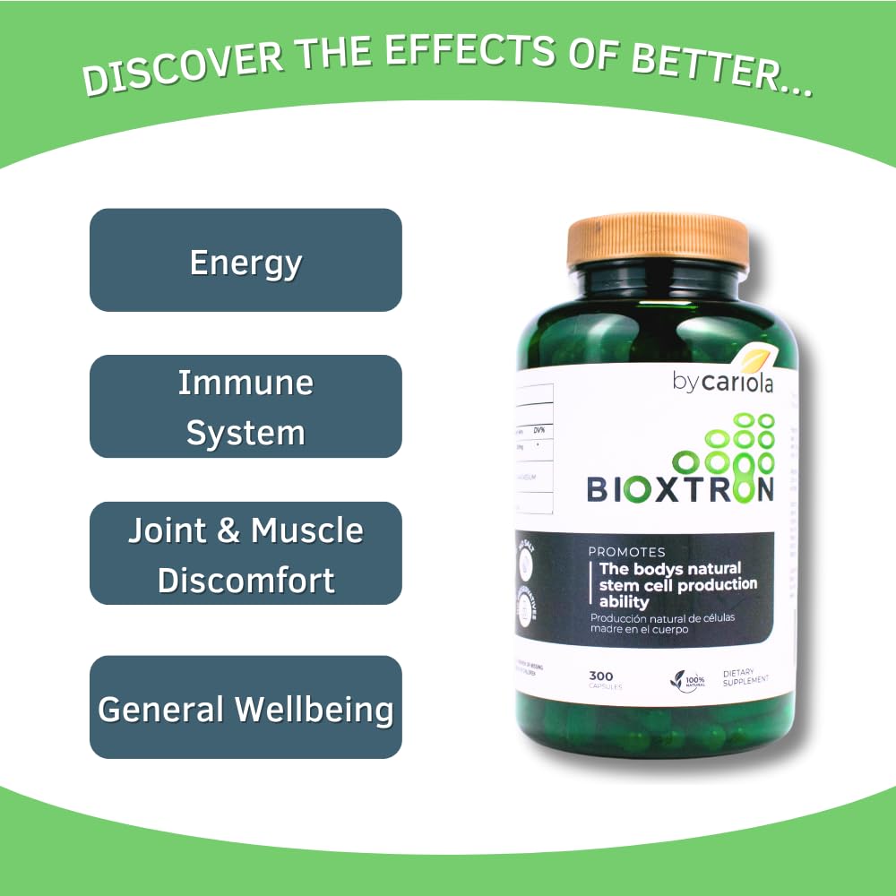 Bioxtron AFA Stem Cell Supplement Capsule, 300 Capsules