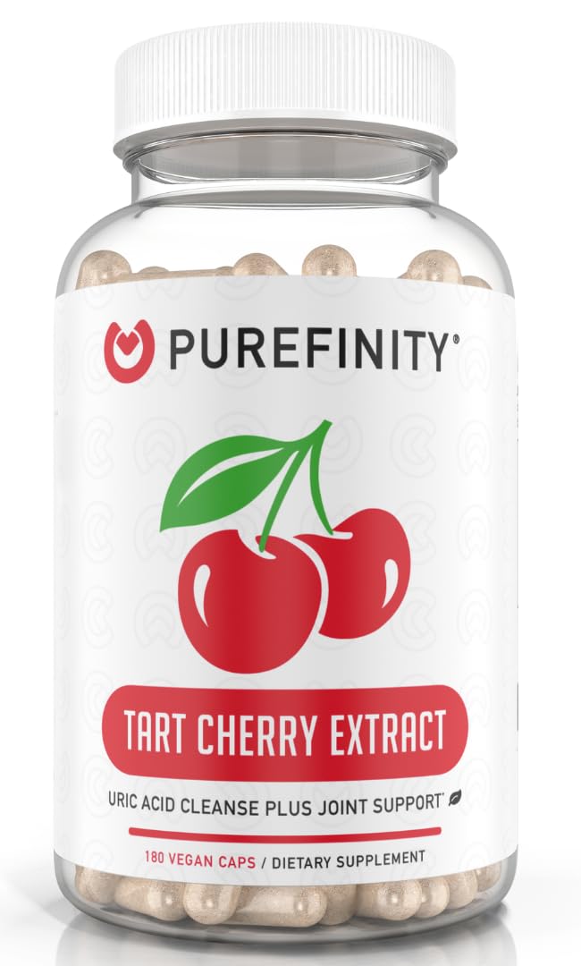 PUREFINITY Tart Cherry Capsules 180 Count
