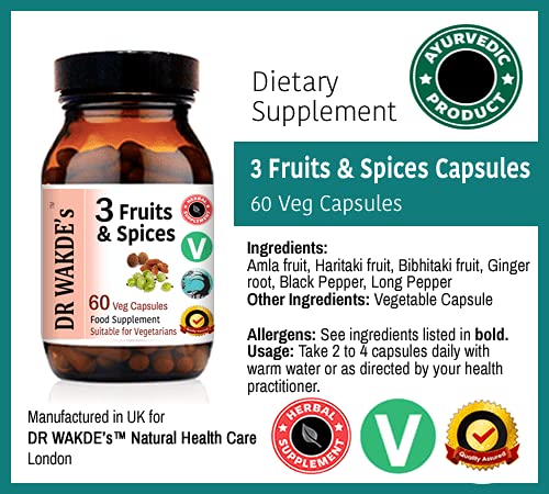 DR WAKDE'S 3 Fruits & Spices Capsules 1 Capsule