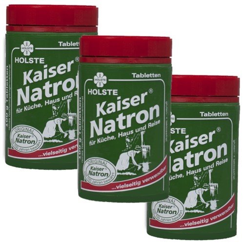 HOLSTE Kaiser Natron Dose 100g Tablets, 300 Count