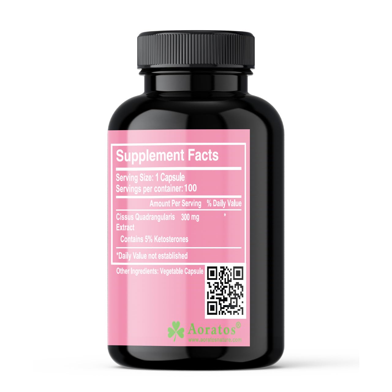 Aoratos Cissus Extract Capsules 100 Count