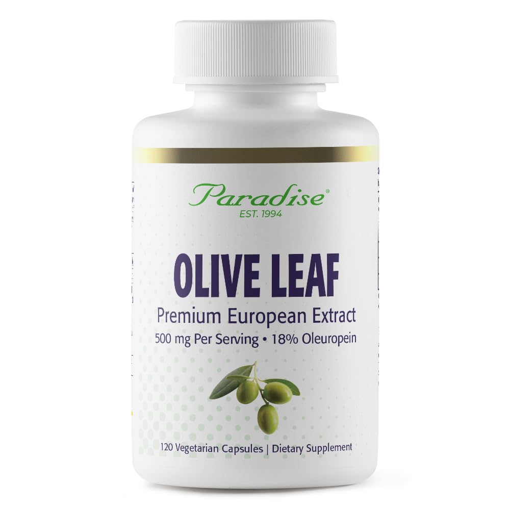 Paradise Herbs Olive Leaf Extract Capsules 120 Capsules