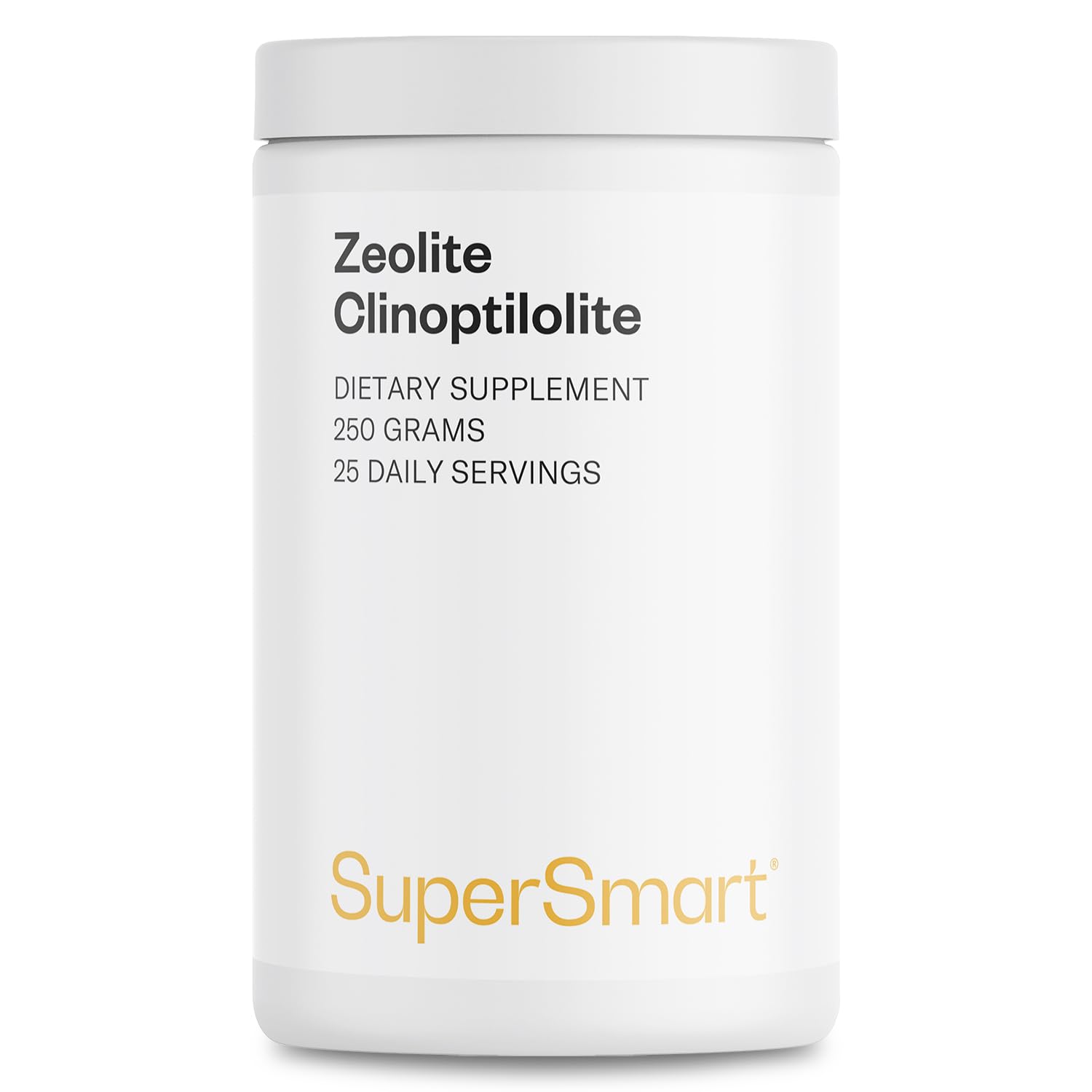 Supersmart Zeolite Clinoptilolite Powder ZCm Detox Mineral Supplement, 8.82 oz