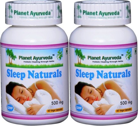 Planet Ayurveda Sleep Naturals Capsules 120 Capsules