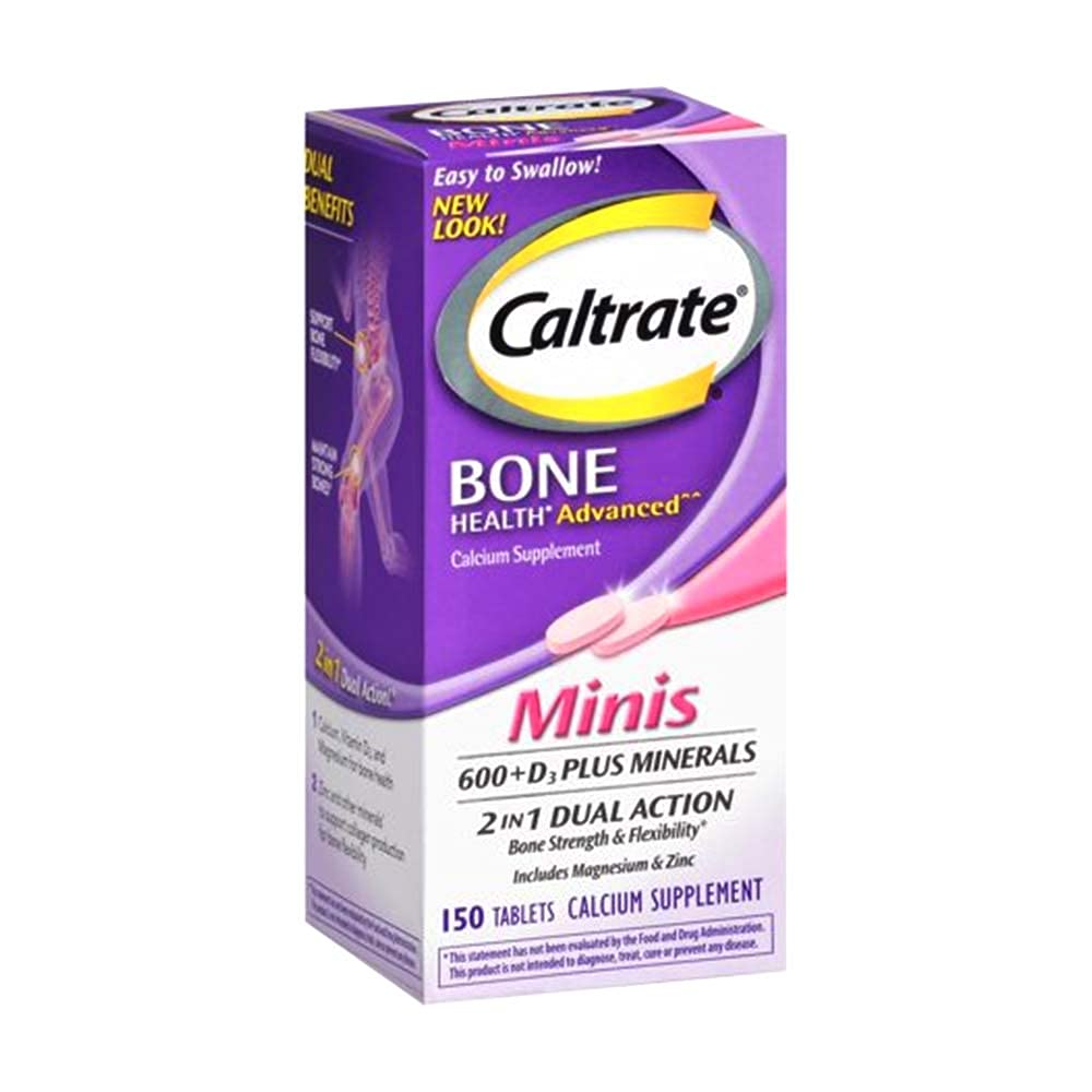 Caltrate Minis Plus Minerals 150 Tablets