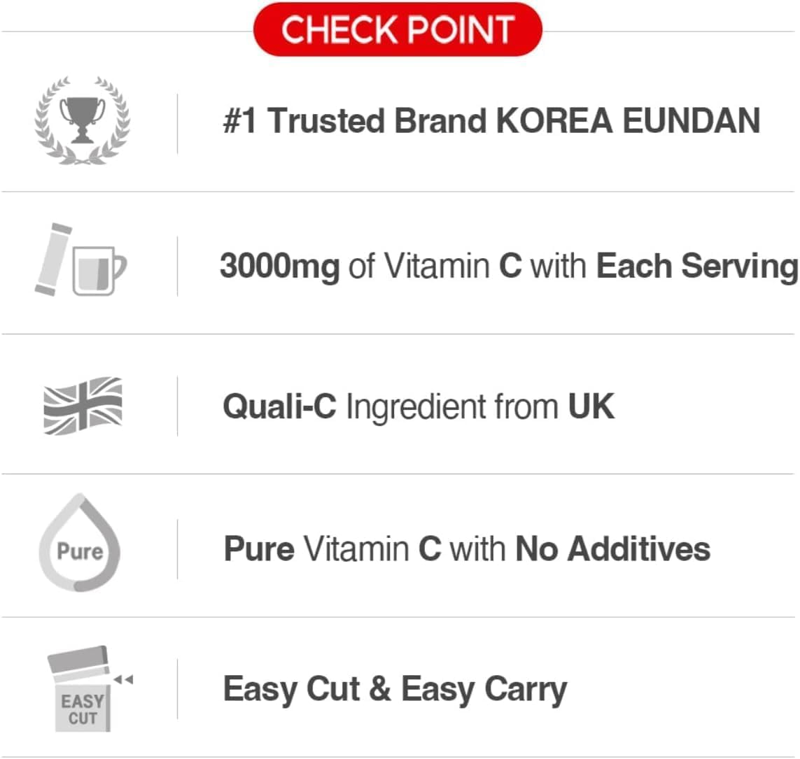Caincosmetic MEGADOSE Vitamin C Powder 3000mg, 10.58 oz