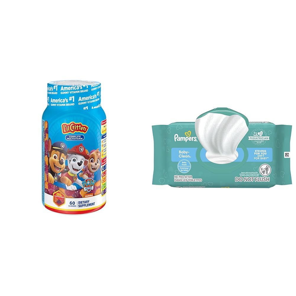 Lil Critters Paw Patrol Gummy Vites Daily Gummy Multivitamin for Kids, 132 Gummies