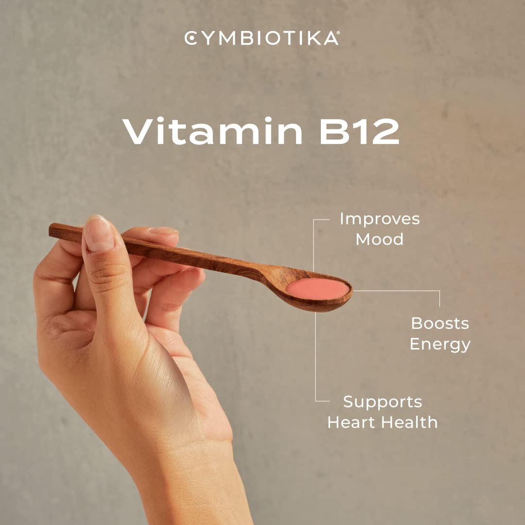 CYMBIOTIKA Synergy Vitamin B12 & D3 + K2 + CoQ10 Powder 120