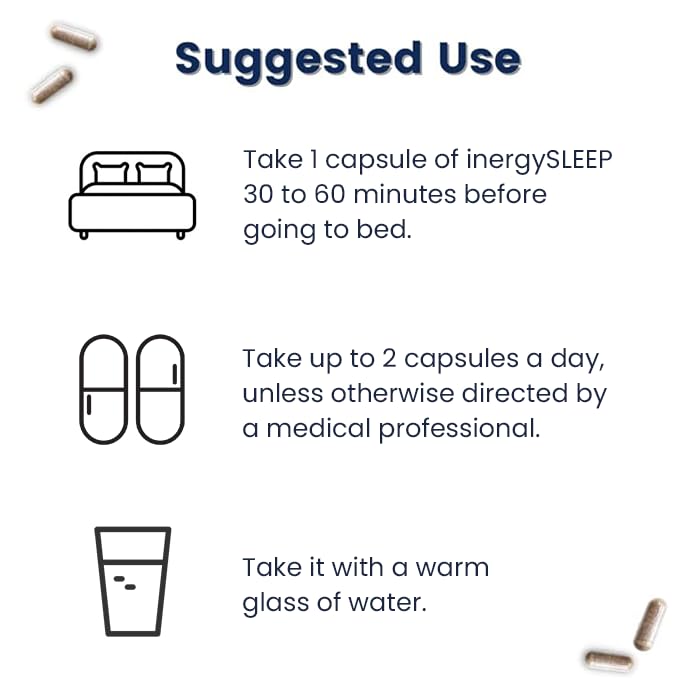 BB Company inergySLEEP Capsule 30 Count