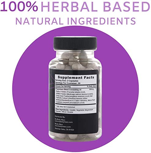 Breast Maxx Natural Breast Enhancement Capsules, 30 Count