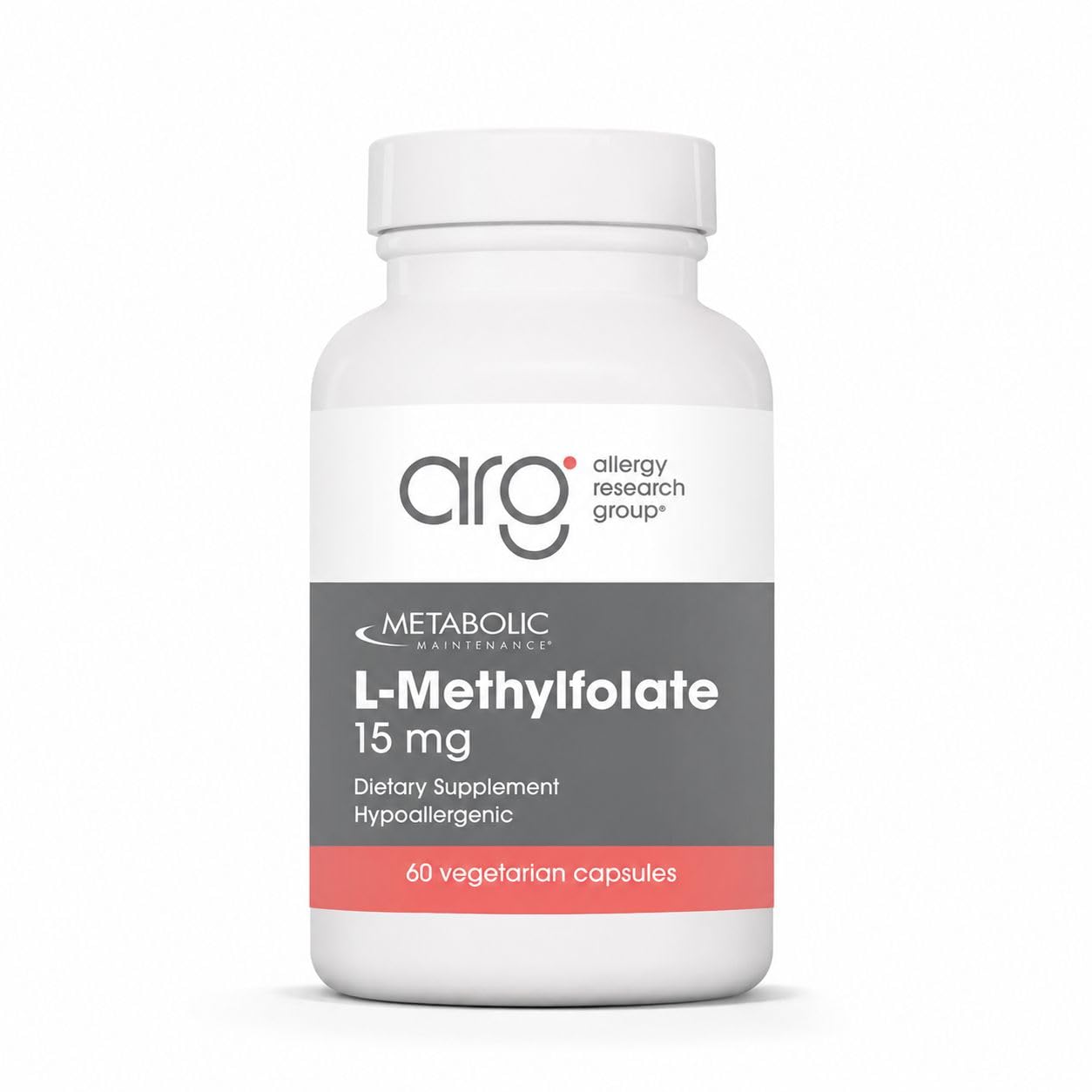 Metabolic Maintenance L-Methylfolate 15 mg Capsules, 60 Count