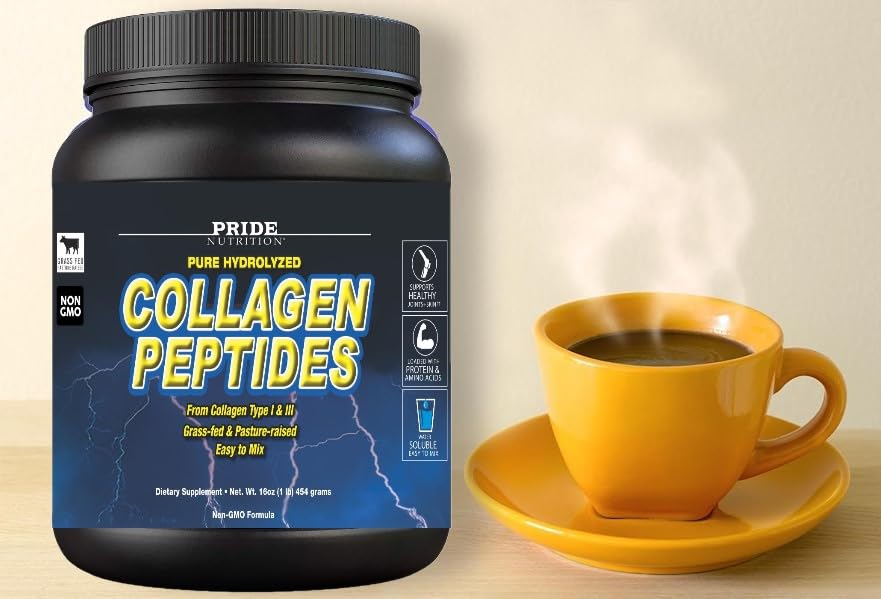 Pride Nutrition Collagen Peptides Powder 15.52 oz
