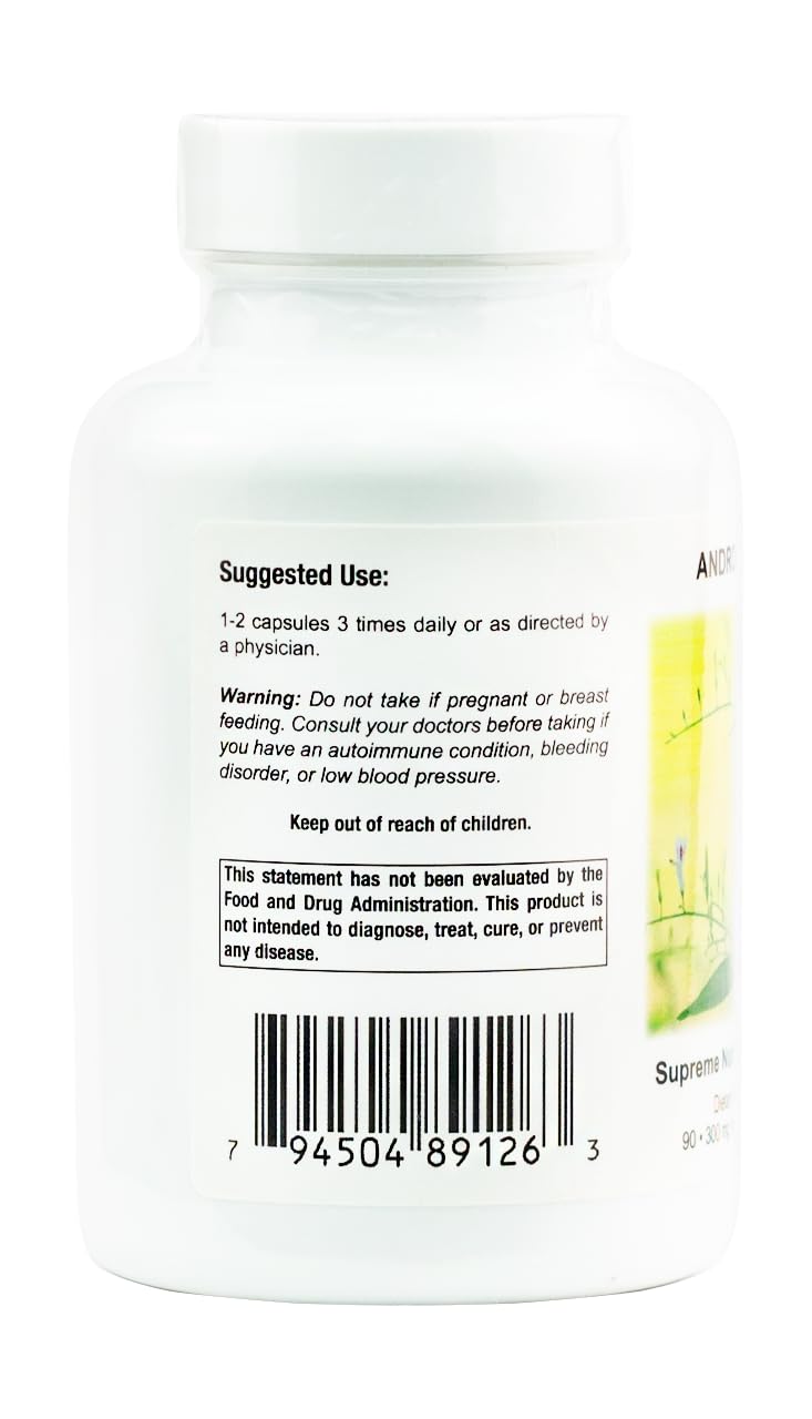 Supreme Nutrition Products Andrographis Capsule 90 Count