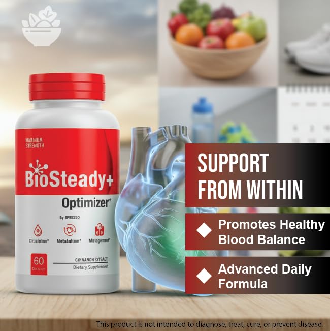 SPRESSO Bio Steady Blood Optimizer Capsules 180 Capsules