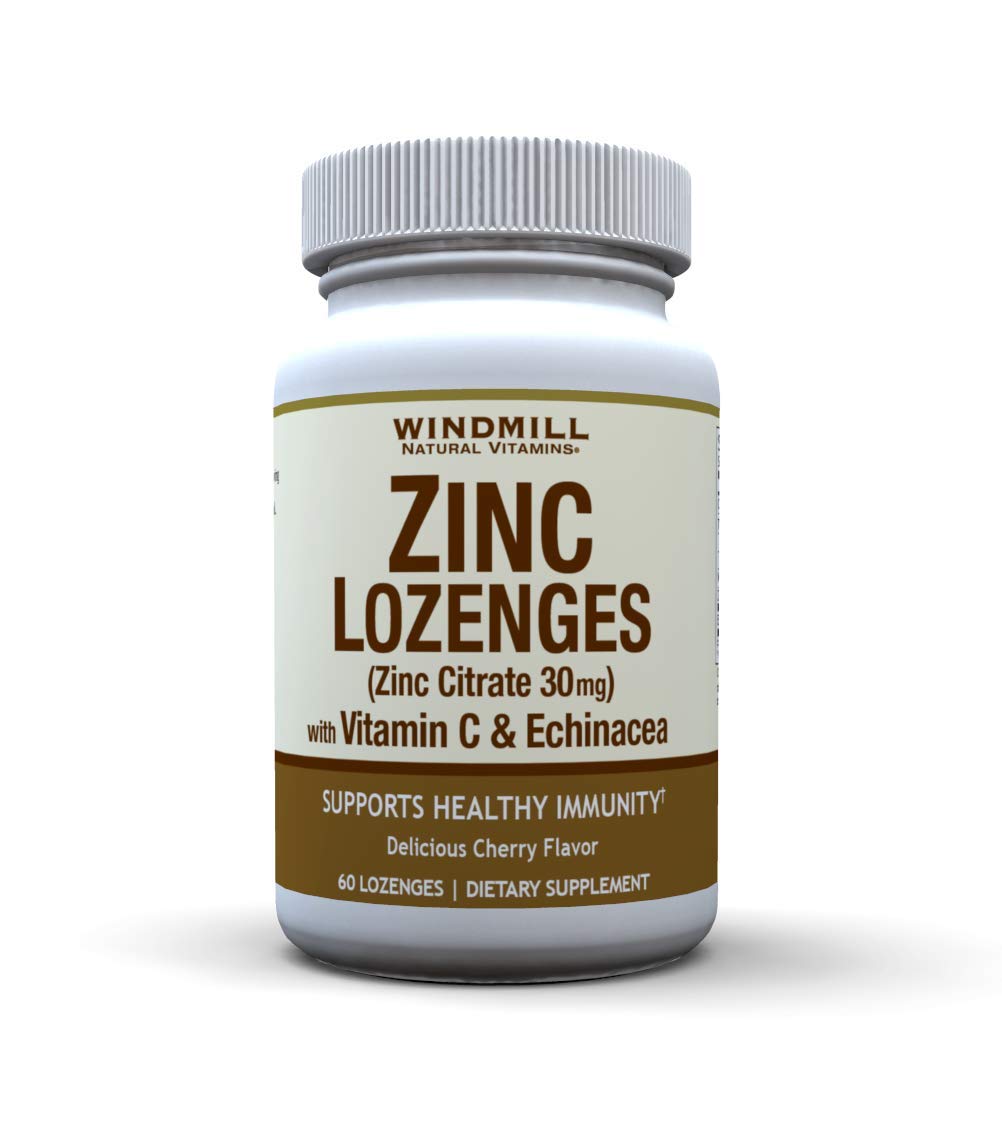 Windmill Zinc Lozenges Lozenges, 60 Count
