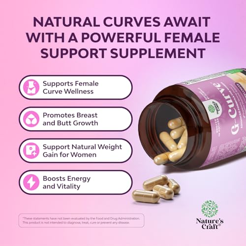 Natures Craft G-Curve Butt & Breast Growth Capsules