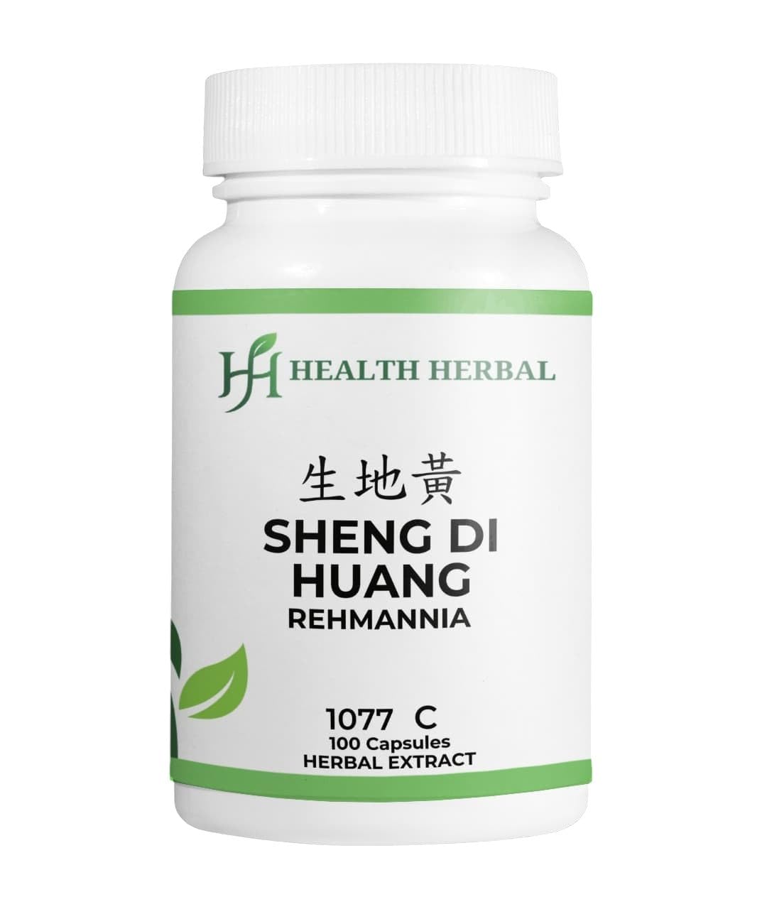 Health Herbal Sheng Di Huang/Rehmannia Capsules, 100 Capsules
