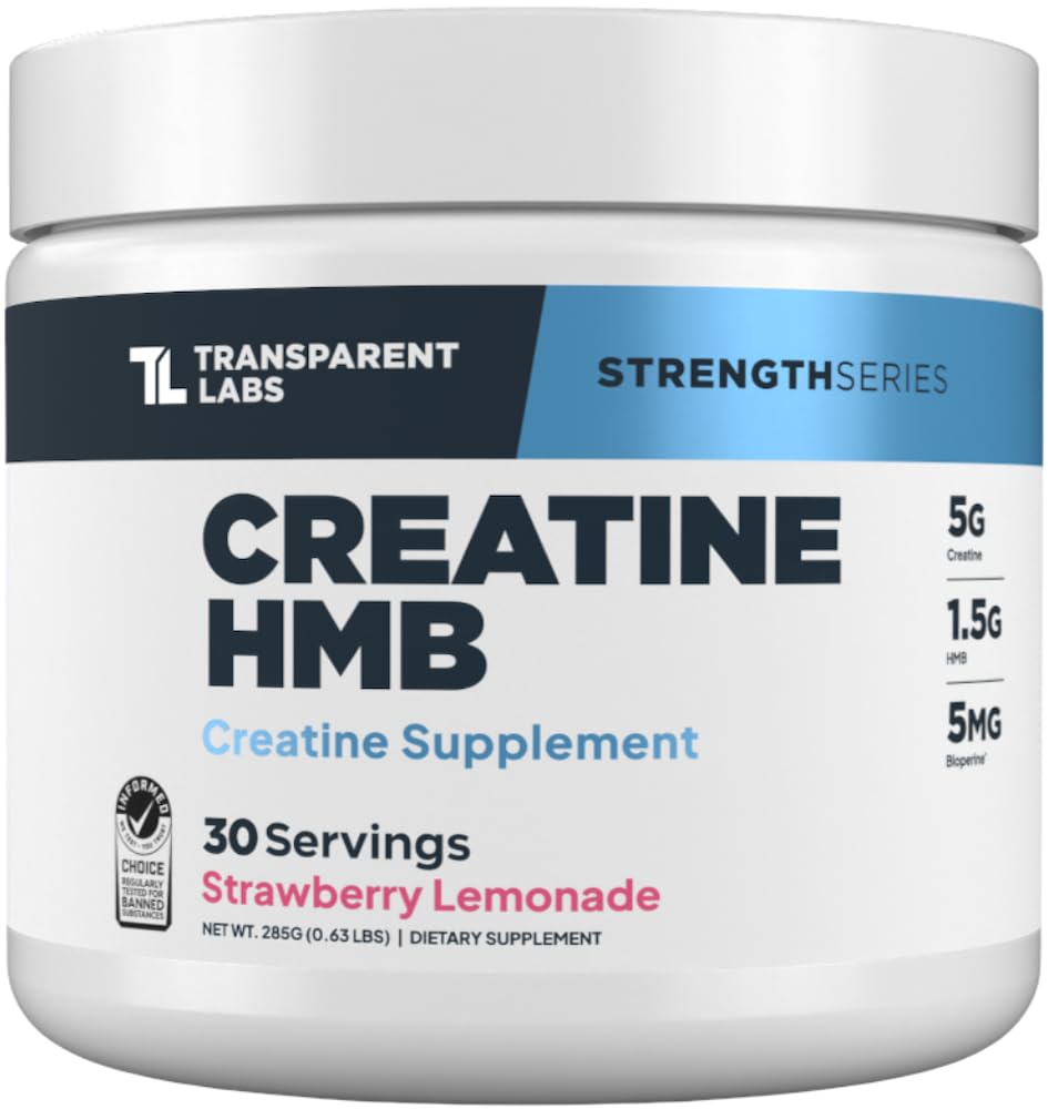 Transparent Labs Creatine HMB Powder 30 Servings