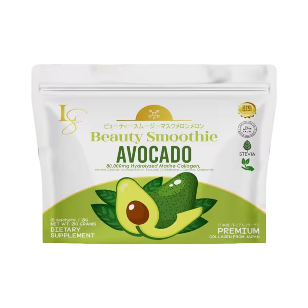 Generic Luxe AVOCADO Beauty Smoothie Collagen Drink Powder 0.74 oz