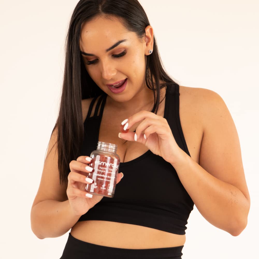 Esmerally Apple Cider Vinegar Gummies 180 Gummies