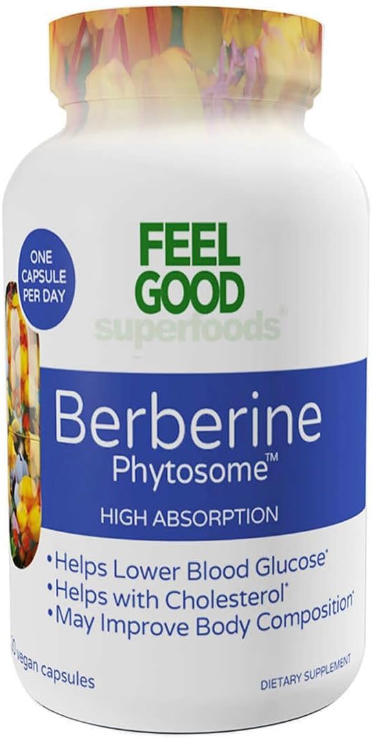Feel Good Berberine Phytosome Capsule, 120 Count