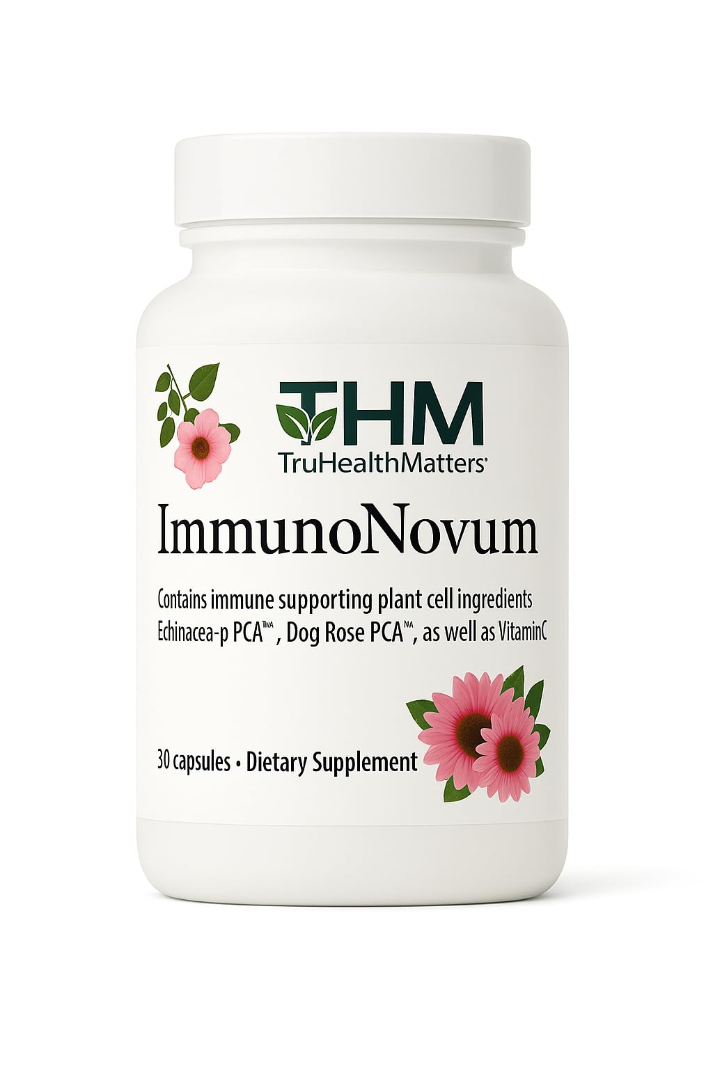 TruHealthMatters Immuno Novum Immune Support Capsules, 30 Count
