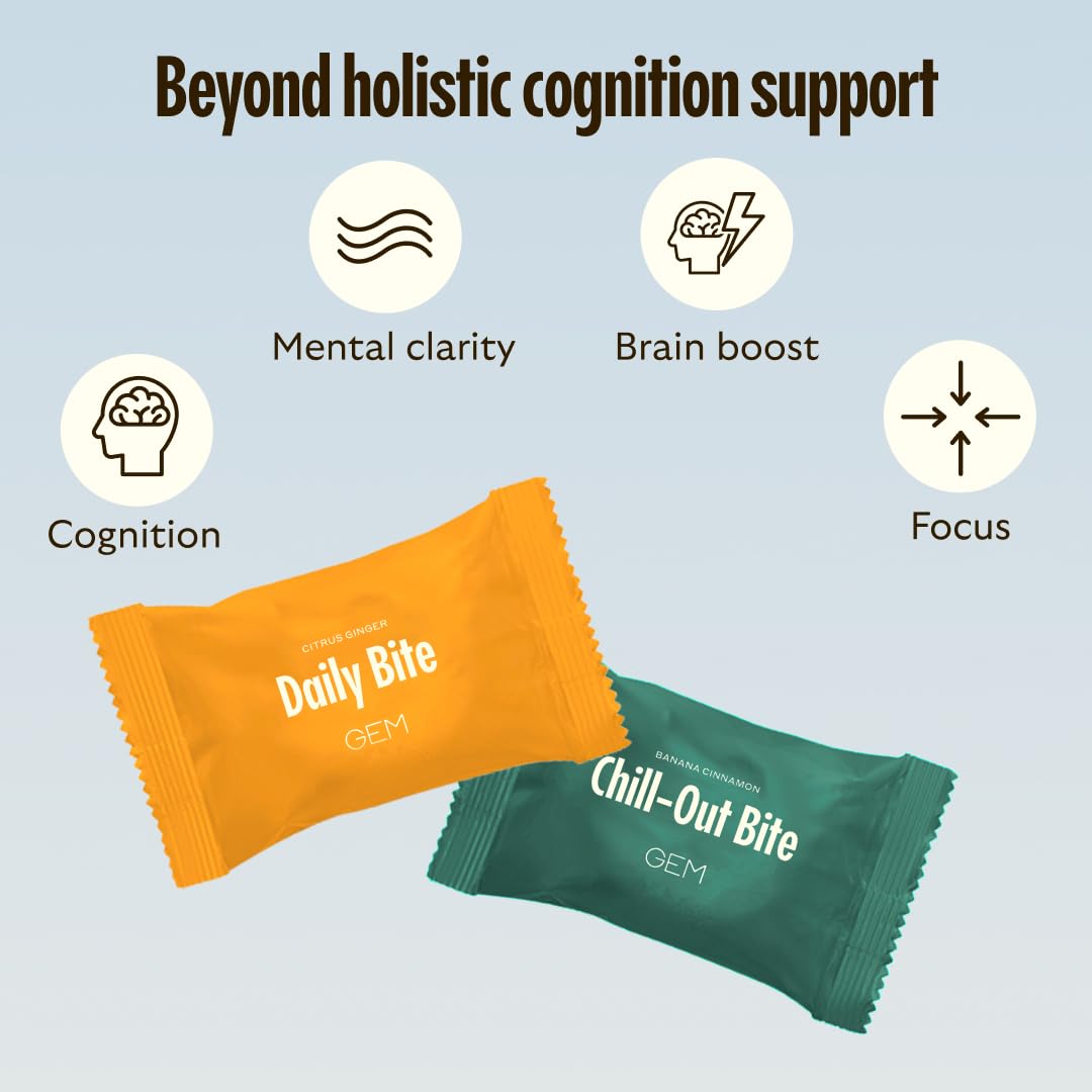 GEM Cognition Bundle Chewable 28 Count