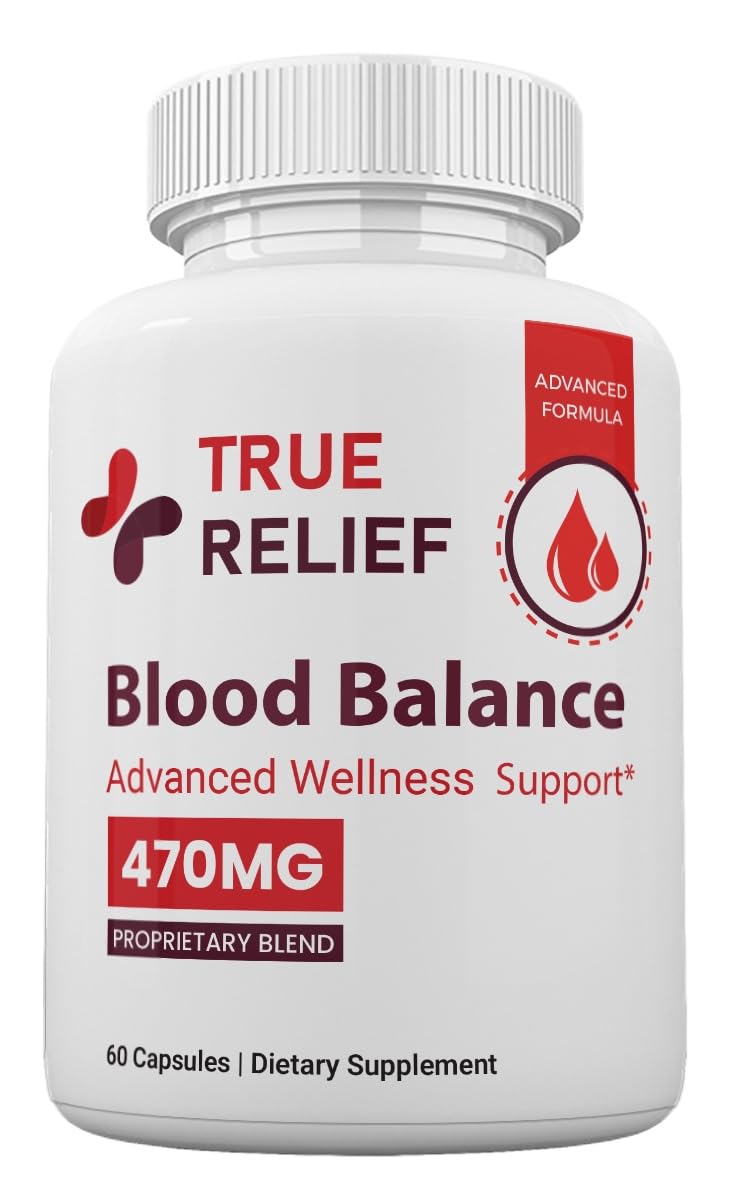 Zonata True Relief Blood Balance Premium Formula Capsules, 60 Count