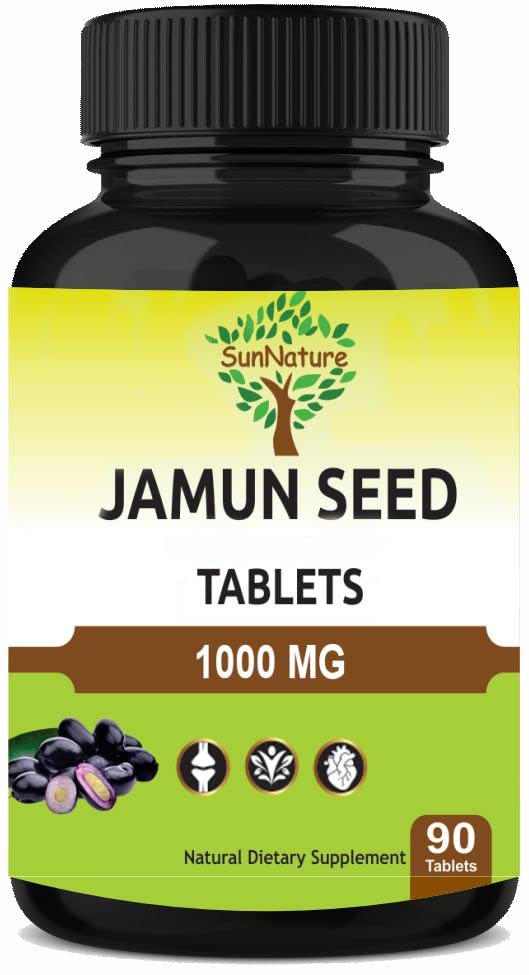 SunNature Jamun Seed 90 Tablets