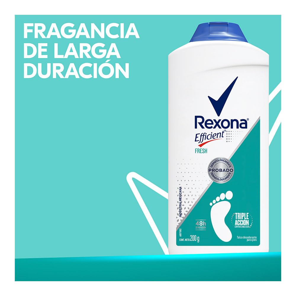 Rexona Foot Powder with Zinc Oxide, 7.05 Ounce
