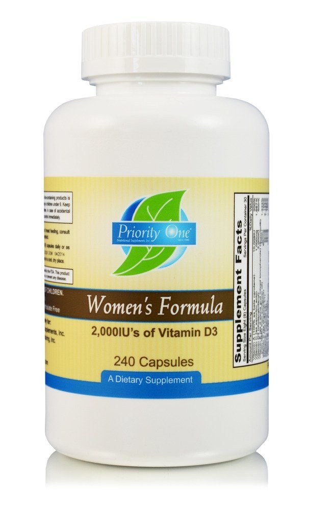 Priority One Women's Formula Capsules 240