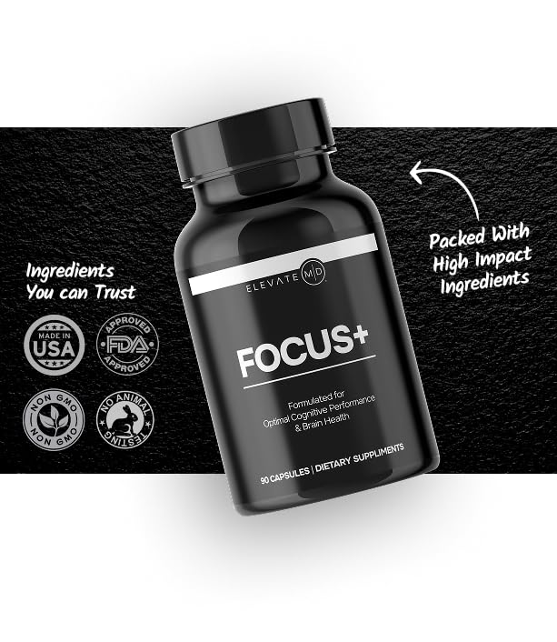 Elevate MD Focus+ Capsule 90 Count