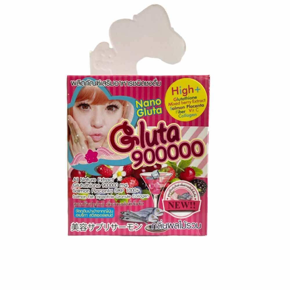 Generic Nano Gluta 900000 High Glutathione Mixed Berry Punch Drink Powder, 5.29 Ounce