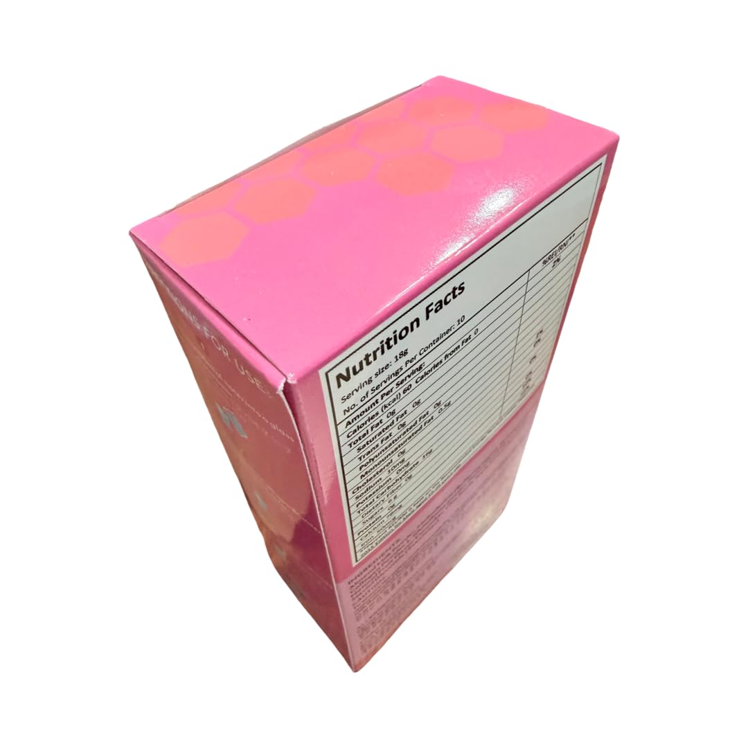 Generic HubbyBee Premium Collagen Booster Mix Korean Hydrolyzed Marine Collagen with L-Glutathione, Apple Stem Cells & Chia Seeds Powder 6.35 oz