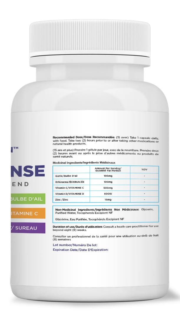 Maximum Slim Powerful 6-in-1 Immune Support Capsules, 60 Count