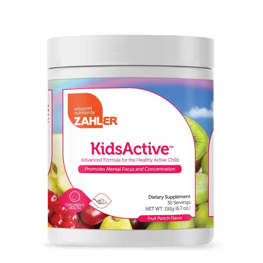 Zahler KidsActive Concentration Formula Powder 192