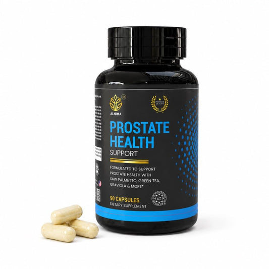 ALNIMA Prostate Support for Men Saw Palmetto, Zinc & Selenium Formula - 90 Capsules