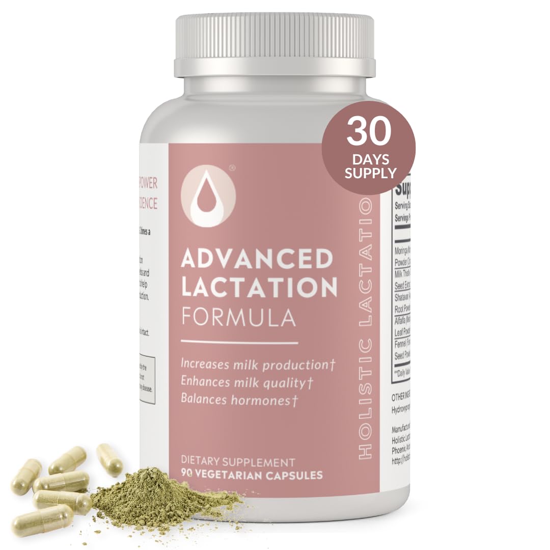 Holistic Lactation Advanced Lactation Formula Capsules 90 Count